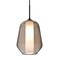 Besa Lighting Link Pendant, Smoke/Opal, Black Finish, 1x9W LED 1JT-LINKSM-LED-BK - alternate 1